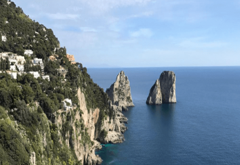 Capri Day Tour reaching Naples by fast train from Rome